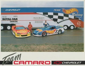 1994 American Equipment Racing Chevy Camaro SCCA Trans-Am Hero Card HOT WHEELS - Picture 1 of 2