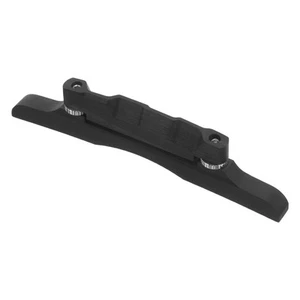 Ebony Bridge Mandolin Curved Intonation Stringed Instrument Parts Replacement - Picture 1 of 12