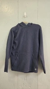 Solaris Herren Pullover Hoodie Small blau strukturiert mit Reißverschlusstaschen Neu mit Etikett - Bild 1 von 11