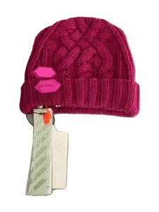 OFF-WHITE Strickmütze Gr. S rosa uni Herren - Bild 1 von 5