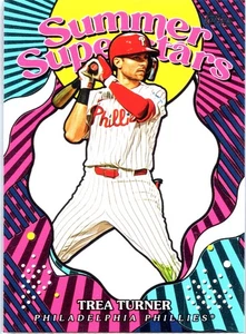 2025 Topps Serie 2 #SS-32 Trea Turner Summer Superstars - Imagen 1 de 2