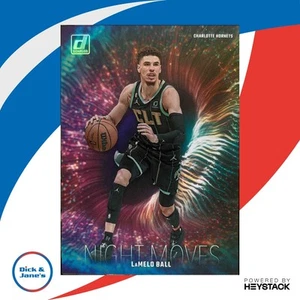 2023-24 Panini Donruss LaMelo Ball Night Moves #10 Charlotte Hornets - Picture 1 of 10