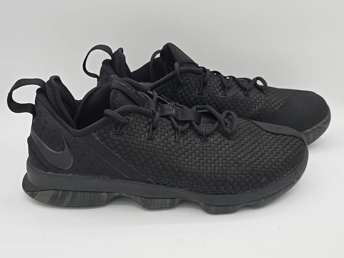 Nike LeBron 14 Low Triple Black for Sale | Authenticity Guaranteed