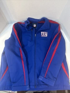 Giacca uomo New York Giants NFL G-III Sports Royal Pregame full zip XL pulita - Foto 1 di 10