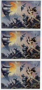 More Than Battlefield Earth - promo card lot - 3 promo cards [Comic images 1994] - Picture 1 of 2