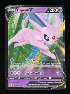 Espeon V SWSH201 Holographic Black Star Promo Pokemon TCG NM - Bild 1 von 2