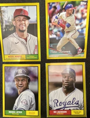 2024 Topps Archives - Yellow Foil Parallels Rookies and Stars! PICK YOUR CARD! - Image 1 of 4