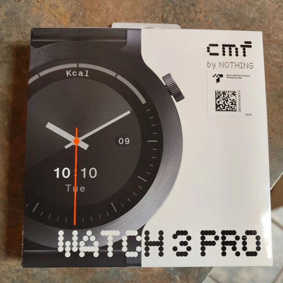 CMF by Nothing Watch 3 Pro Smartwatch with 1.43’ AMOLED Display, Dual-band GPS, - Image 1 of 2