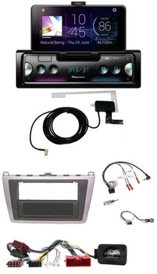 Pioneer DAB Bluetooth Lenkrad USB Autoradio für Mazda 6 2010-2012 aktiv - Bild 1 von 4