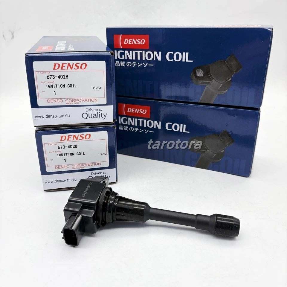Denso 4Pcs Direct Ignition Coils-Coils for 2007-2020 Nissan INFINITI 673-4028 Foto 1 de 4