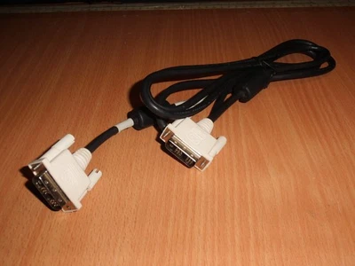 DVI-Monitorkabel, beidseitig entstört, ca. 1,80m Gesamtlänge, neu - Bild 1 von 4