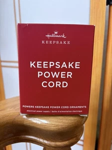 Hallmark KEEPSAKE POWER CORD for 7 Ornaments Power Supply Adapter 2017-2025 - Picture 1 of 5