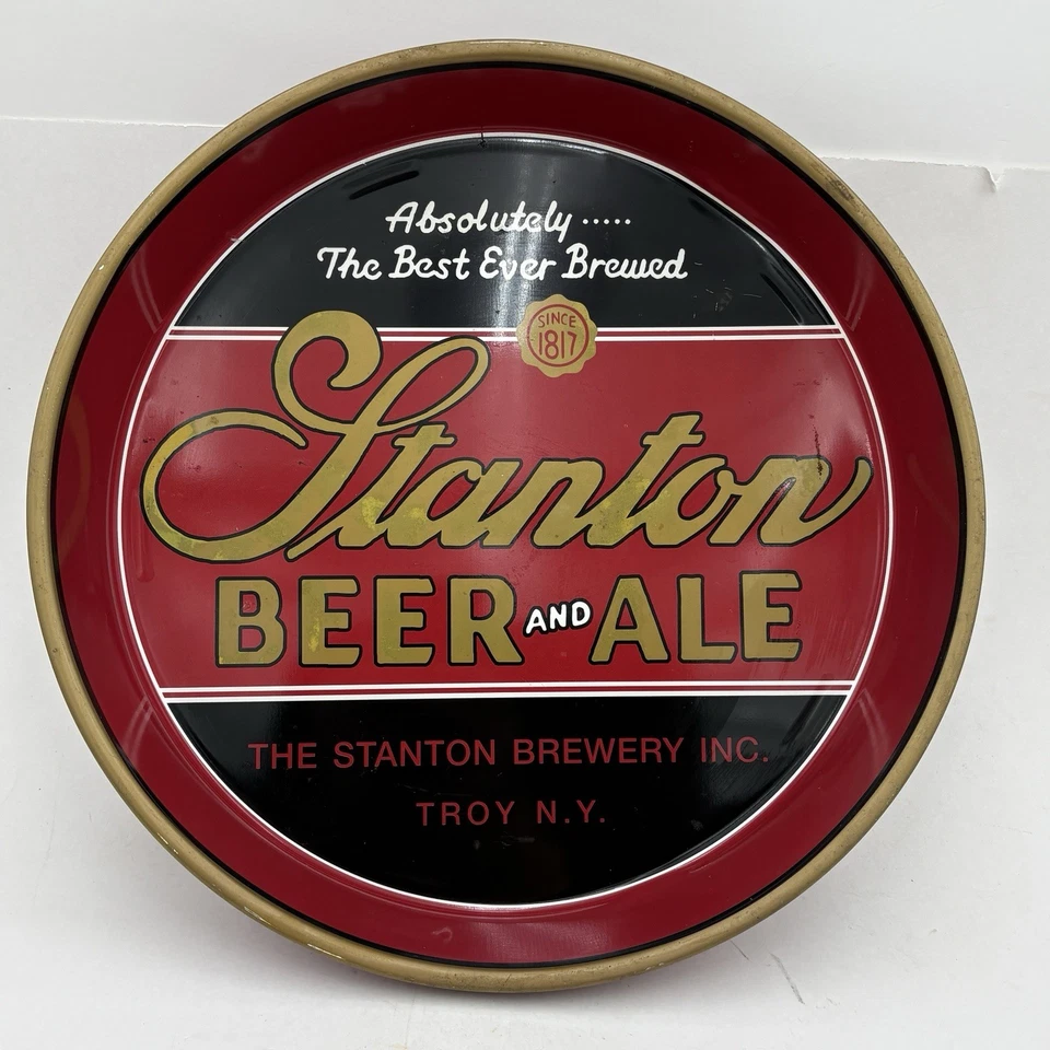Stanton Beer And Ale Stanton Brewing Company Troy New York Tray - Image 1 of 4