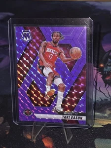 2024-25 Panini Mosaic Tari Eason Purple Fluorescent Prizm /249 Houston Rockets - Bild 1 von 2