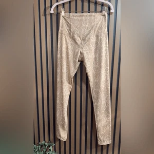 Olympia hellbraun gemusterte Leggings Gr. S - Bild 1 von 6