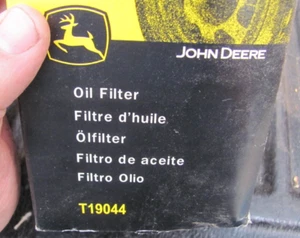 Filtro de aceite John Deere T19044 NOS - Imagen 1 de 6