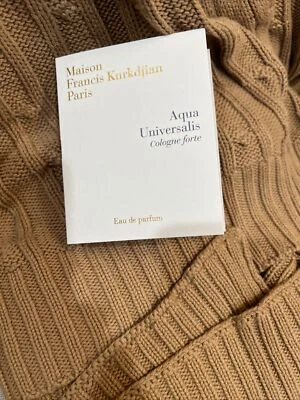 MAISON FRANCIS KURKDJIAN PARIS AQUA UNIVERSALIS EAU DE PARFUM 2ML 0.06 FL OZ NEW - Image 1 of 2