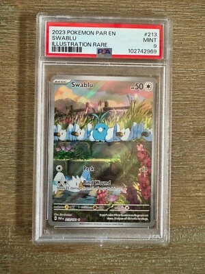 Swablu 213/182 Sv04: Paradox Rift Holo PSA 9 - Image 1 of 2
