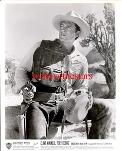 Vintage Clint Walker SEXY TIGHT JEANS BULGE HANDSOME '58 Publicity Portrait - Picture 1 of 1