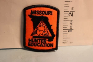 police patch HUNTER EDUCATION MISSOURI BALL CAP SIZE - Bild 1 von 1