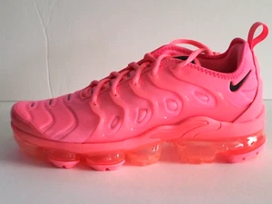 NUEVOS ZAPATOS PARA CORRER NIKE AIR VAPORMAX PLUS MUJER TALLA 9 ROSA EE. UU. - Imagen 1 de 3