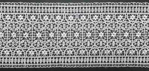 Nastro macramè tramezzo pizzo merletto macrame alto 13cm Sweet Trims 4G4174B