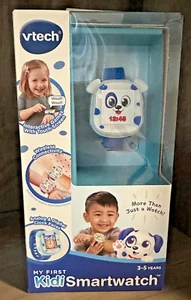 NEU Vtech My First Kidi Smartwatch Spielzeug Alter 3-5 Jahre blaues Band Welpe Hund - Bild 1 von 6