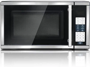 Horno microondas SMAD 0,7 pies cúbicos 700 W 10 niveles de potencia de microondas opcionales - Imagen 1 de 12