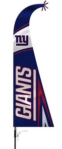 NFL New York Giants 44" Premium Feather Style Yard Flag with Pole - Bild 1 von 3