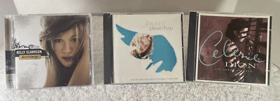 3 Female CD's- Kelly Clarkson Breakaway, Jewel Pieces of You, Celine Dion Power - Image 1 of 4