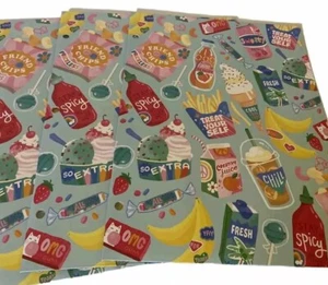 B1G2 Free! New Snacks Theme 2-Pocket Folders 3-Hole Punch . School Supplies - Picture 1 of 5