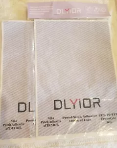 2 -Patch Magic Adhesive, Washable Double-Sided Glue for Iron on Patches and Cut - Picture 1 of 1