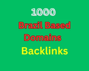 Steigern Sie Ihre lokale SEO mit 1000 brasilianischen .BR-Domain-Backlinks - Bild 1 von 2