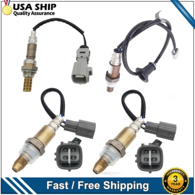 Sensores de oxígeno O2 superiores+inferiores 4 piezas para Toyota Sienna 2007 2008 2009 2010 3,5 L V6 Foto 1 de 4
