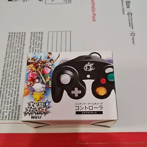 Official Nintendo Wii U Gamecube Controller Super Smash Pad Black NEW Rare - Picture 1 of 5