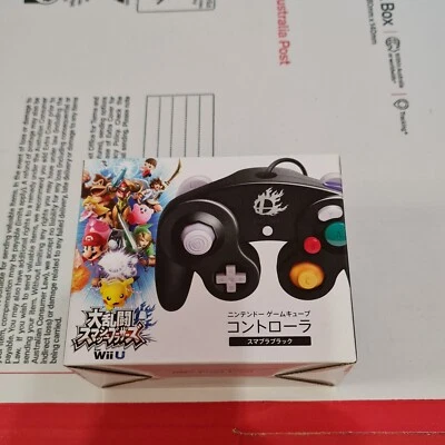 Official Nintendo Wii U Gamecube Controller Super Smash Pad Black NEW Rare - Image 1 of 4