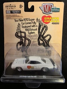 M2 MACHINES 1970 Dodge Super Bee 440 Testate Gancio 1:64 - Foto 1 di 2