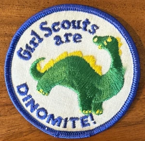GSA Patch Girl Scout Badge Dinomite Dinosaur - Picture 1 of 2