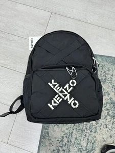 Mochila deportiva Kenzo Paris para hombre | Negra | Talla única | PVP £250 | 100 % auténtica - Imagen 1 de 11