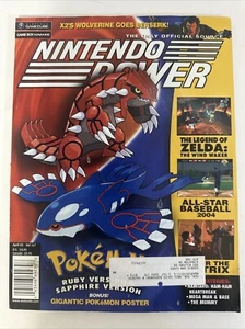 Nintendo Power Magazine Vol 167 With Pokemon Ruby Sapphire & The Hobbit Posters - Picture 1 of 9