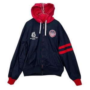 Polo Ralph Lauren Jacket Hooded Men XL Blue Winter Olympics Team USA Lake Placid - Picture 1 of 21
