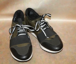 Steve Madden DAMEN JAZZY SCHWARZ, OLIV UND CAMO BEQUEME WANDERSCHUHE GRÖSSE 7,5 - Bild 1 von 4