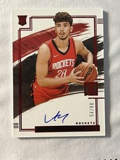 2021-22 Panini Impeccable Asia Red Alperen Sengun Rookie RC AUTO /88