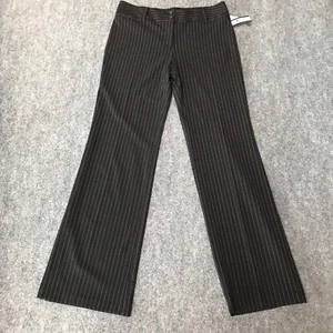 Y2K Pinstripe Pants Women 4 Trousers Mall Goth Grunge Career Office Preppy Skate - Picture 1 of 13