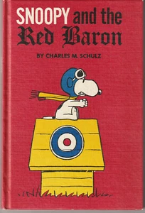 Peanuts: Snoopy and the Red Baron Hardcover - HR & W 1967 By CHarles M. Schulz - Picture 1 of 5