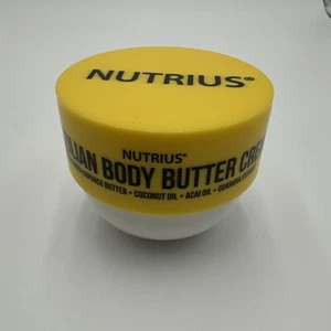 Nutrius Brazillian Body Butter Cream, 6 Ounce - Picture 1 of 3