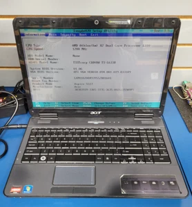 ACER ASPIRE 5517 AMD Athlon L310 @1.20 GHz 4GB RAM NO HDD No Charger - Picture 1 of 9