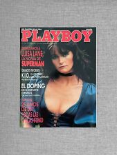 Margot Kidder Gwen Hajek James Bond girls Playboy Spain 1987 Magazine