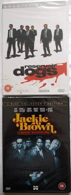 🆕 RESERVOIR DOGS (2- DISC S/E) / JACKIE BROWN (2-DISC) 📀 BUNDLE *SEALED* - Image 1 of 2