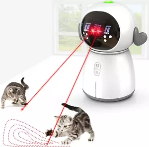 Juguete láser interactivo para gatos activado por movimiento modo doble para gatos de interior gatitos perro - Imagen 1 de 7